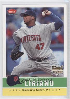 2006 Fleer Tradition - [Base] #186 - Francisco Liriano