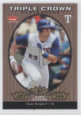 2006 Fleer Tradition - Triple Crown Contenders #TC-5 - Mark Teixeira