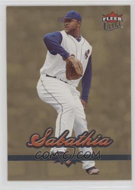 2006 Fleer Ultra - [Base] - Gold Medallion #75 - C.C. Sabathia