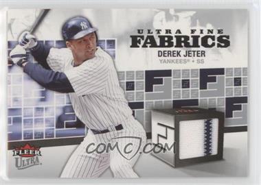 2006 Fleer Ultra - Fine Fabrics #FM-DJ - Derek Jeter