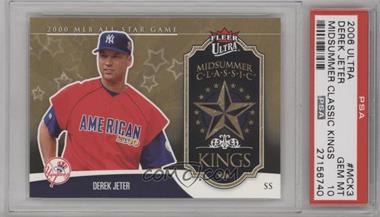 2006 Fleer Ultra - Midsummer Classic Kings #MCK3 - Derek Jeter [PSA 10 GEM MT]