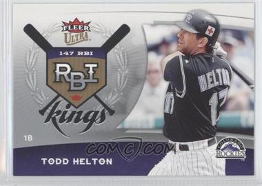 2006 Fleer Ultra - RBI Kings #RBI12 - Todd Helton