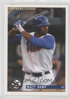 2006 Grandstand Southern League Top Prospects - [Base] #_MAKE - Matt Kemp