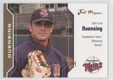 2006 Just Minors - Just Autographs - Gold Glossy #13 - Brian Duensing /1