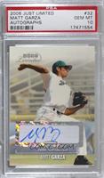 Matt Garza [PSA 10 GEM MT] #/10