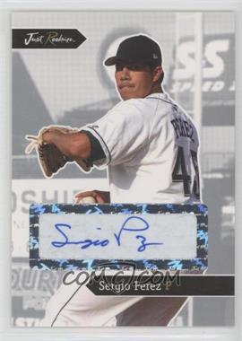 2006 Just Minors - Just Rookies - Silver Autographs #JR-40 - Sergio Perez /100