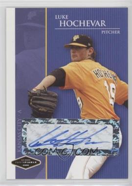 2006 Just Minors - Justifiable - Autographs #JF-13 - Luke Hochevar