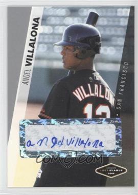 2006 Just Minors - Justifiable Preview 2006 - Silver Autographs #JFPr-16 - Angel Villalona /100