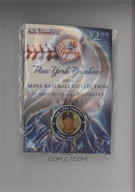 2006 New York Post New York Yankees Mini Baseballs - [Base] #_GASH - Gary Sheffield