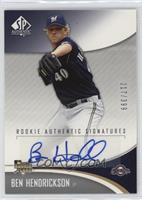 Rookie Authentic Signatures - Ben Hendrickson #/399