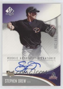 2006 SP Authentic - [Base] #295 - Rookie Authentic Signatures - Stephen Drew /299