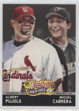 2006 SP Authentic - Baseball Heroes #SPAH-42 - Albert Pujols, Miguel Cabrera