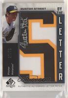 Huston Street (Letter S) #/75