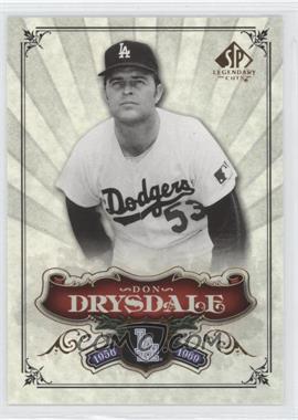 2006 SP Legendary Cuts - [Base] #100 - Don Drysdale