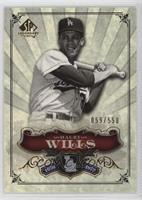 Maury Wills #/550