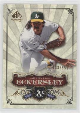 2006 SP Legendary Cuts - [Base] #152 - Dennis Eckersley /550