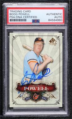 2006 SP Legendary Cuts - [Base] #18 - Boog Powell [PSA Authentic PSA/DNA Cert]