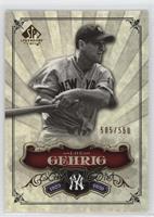 Lou Gehrig #/550