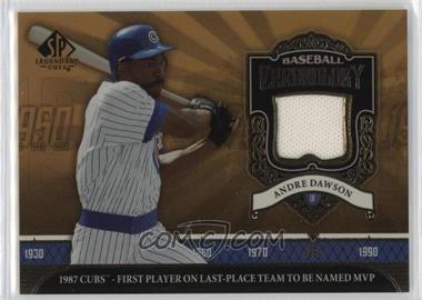 2006 SP Legendary Cuts - Baseball Chronology - Materials #BC-AD - Andre Dawson