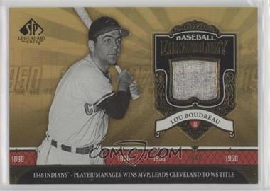 2006 SP Legendary Cuts - Baseball Chronology - Materials #BC-LB - Lou Boudreau