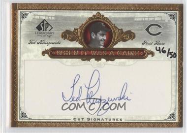 2006 SP Legendary Cuts - When It Was A Game Cut Signatures #WGC-TK - Ted Kluszewski /50