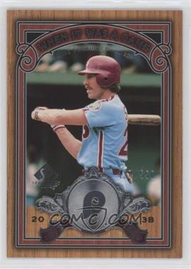 2006 SP Legendary Cuts - When It Was A Game #WG-MS - Mike Schmidt /550