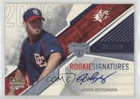 Rookie Signatures - Jason Bergmann #/999