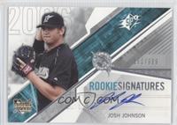 Rookie Signatures - Josh Johnson #/999