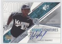Rookie Signatures - Hanley Ramirez #/659