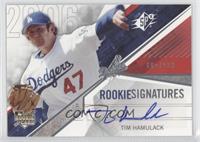 Rookie Signatures - Tim Hamulack #/999