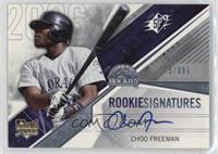 Rookie Signatures - Choo Freeman #/999