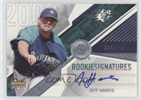 Rookie Signatures - Jeff Harris #/999