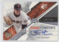 Rookie Signatures - Jack Taschner #/999