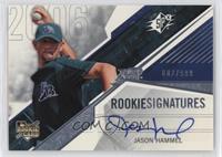 Rookie Signatures - Jason Hammel #/999