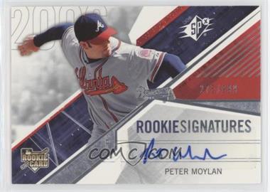 2006 SPx - [Base] #153 - Rookie Signatures - Peter Moylan /999 [EX to NM]