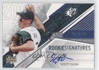 Rookie Signatures - Scott Dunn #/999