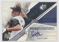 Rookie Signatures - Scott Dunn #/999