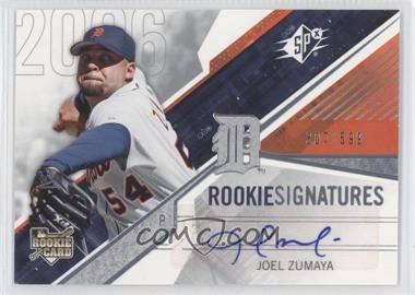 2006 SPx - [Base] #157 - Rookie Signatures - Joel Zumaya /599