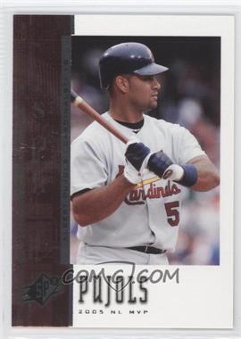 2006 SPx - [Base] #85 - Albert Pujols