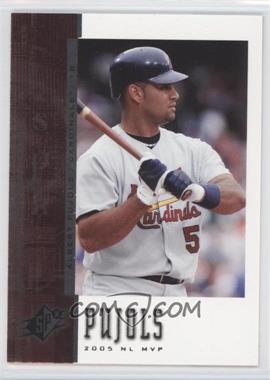 2006 SPx - [Base] #85 - Albert Pujols