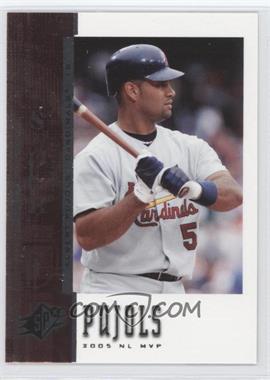 2006 SPx - [Base] #85 - Albert Pujols