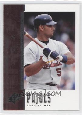 2006 SPx - [Base] #85 - Albert Pujols