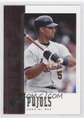 2006 SPx - [Base] #85 - Albert Pujols