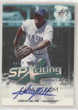 2006 SPx - SPXciting Signatures #XS-AB - Adrian Beltre /30