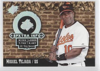 2006 SPx - SPXtra Info #XI-MT - Miguel Tejada