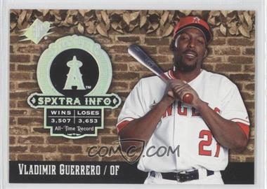 2006 SPx - SPXtra Info #XI-VG - Vladimir Guerrero