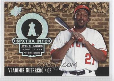 2006 SPx - SPXtra Info #XI-VG - Vladimir Guerrero