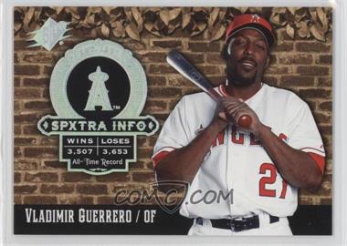 2006 SPx - SPXtra Info #XI-VG - Vladimir Guerrero