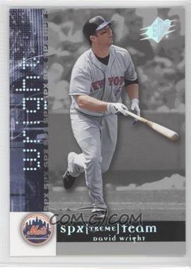 2006 SPx - SPXtreme Team #XT-DW - David Wright