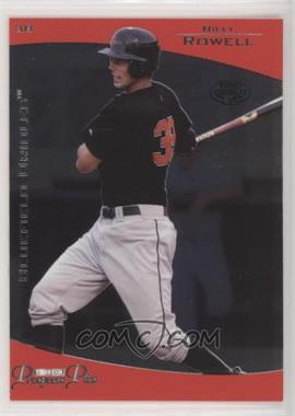 2006 TRISTAR Prospects Plus - [Base] #6 - Billy Rowell